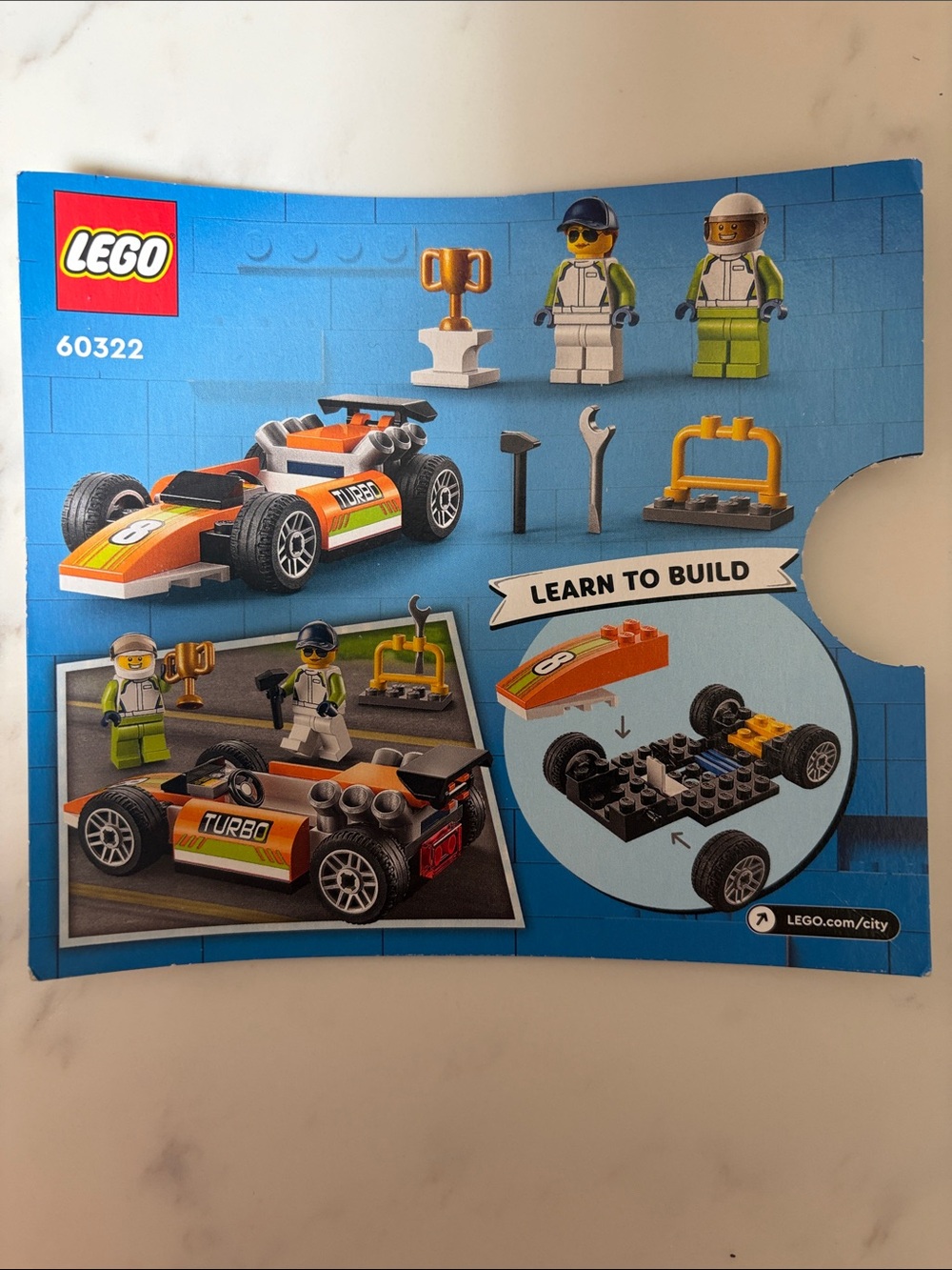 LEGO Race Car Set - NO BOX